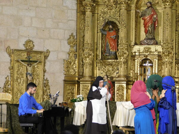 En la iglesia de El Salvador de Aldeadávila de la Ribera