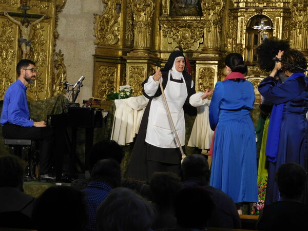 En la iglesia de El Salvador de Aldeadávila de la Ribera