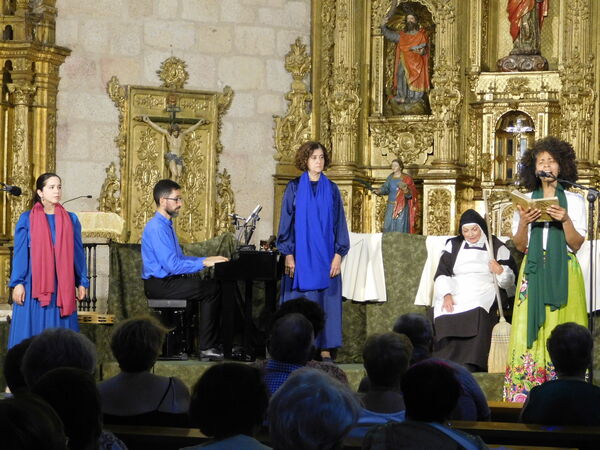 En la iglesia de El Salvador de Aldeadávila de la Ribera