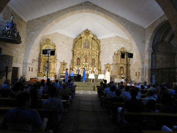 En la iglesia de El Salvador de Aldeadávila de la Ribera