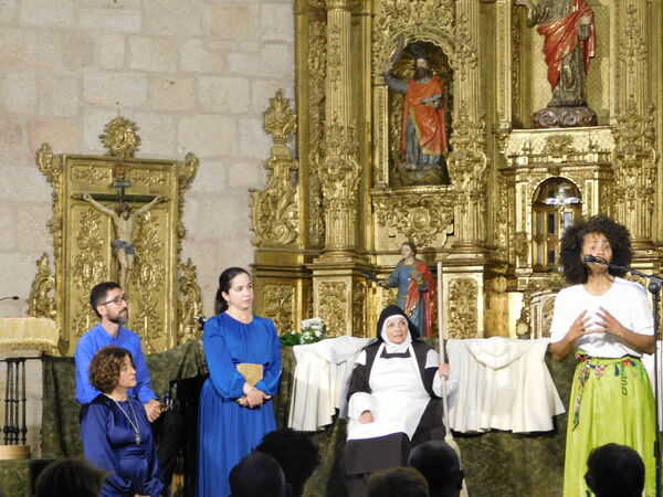 En la iglesia de El Salvador de Aldeadávila de la Ribera