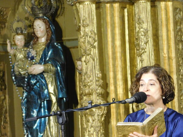 En la iglesia de El Salvador de Aldeadávila de la Ribera