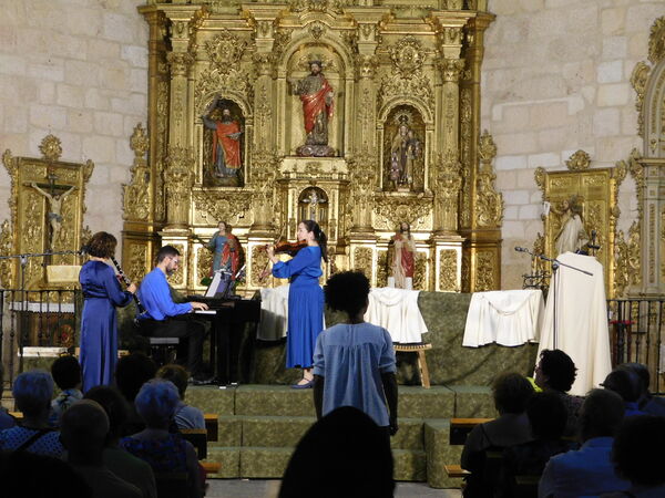 En la iglesia de El Salvador de Aldeadávila de la Ribera