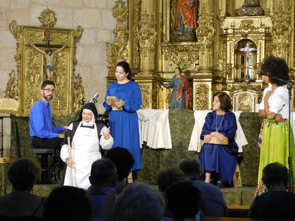 En la iglesia de El Salvador de Aldeadávila de la Ribera