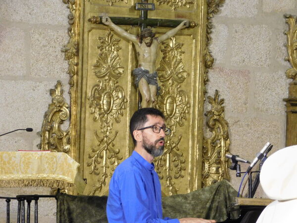 En la iglesia de El Salvador de Aldeadávila de la Ribera