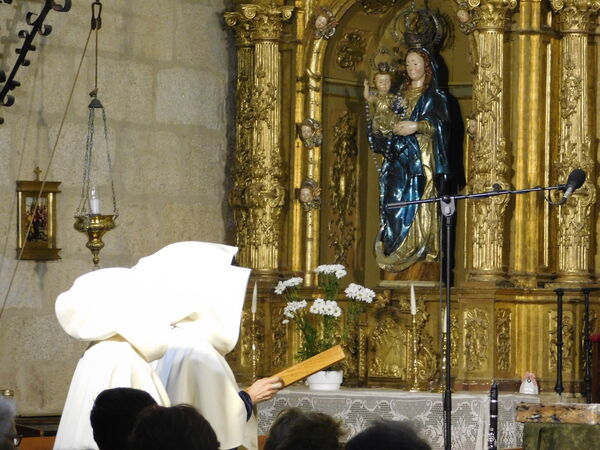 En la iglesia de El Salvador de Aldeadávila de la Ribera