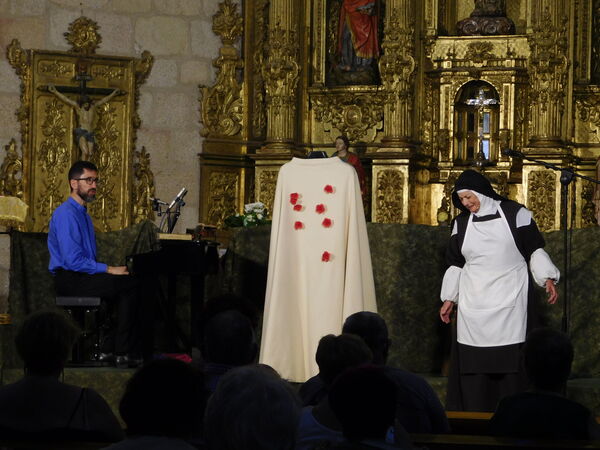 En la iglesia de El Salvador de Aldeadávila de la Ribera
