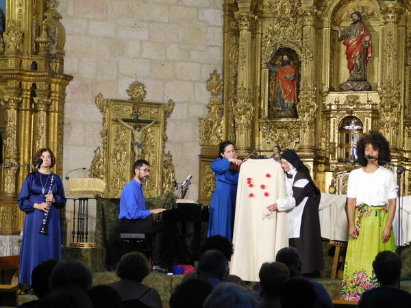 En la iglesia de El Salvador de Aldeadávila de la Ribera