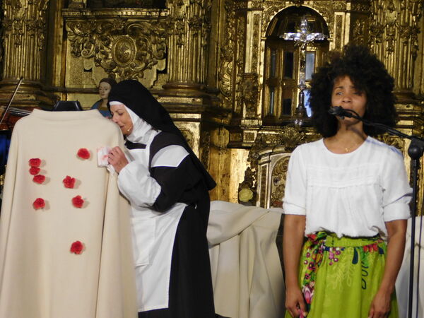 En la iglesia de El Salvador de Aldeadávila de la Ribera