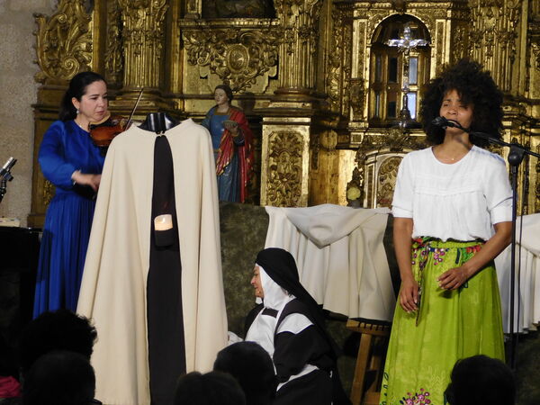 En la iglesia de El Salvador de Aldeadávila de la Ribera