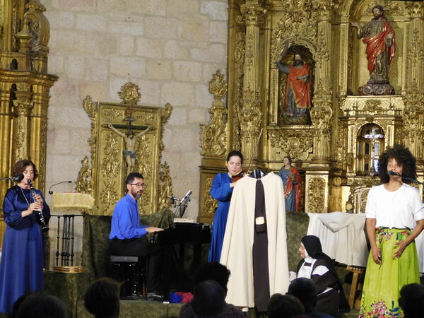 En la iglesia de El Salvador de Aldeadávila de la Ribera