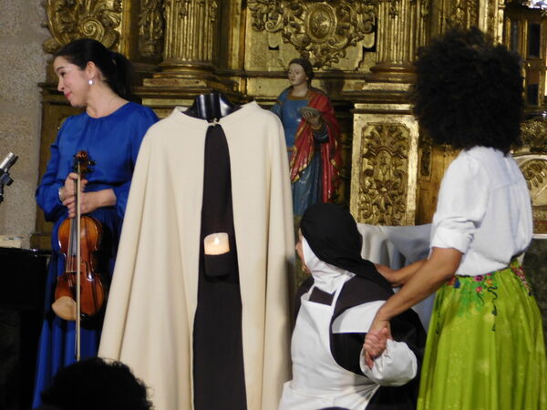 En la iglesia de El Salvador de Aldeadávila de la Ribera