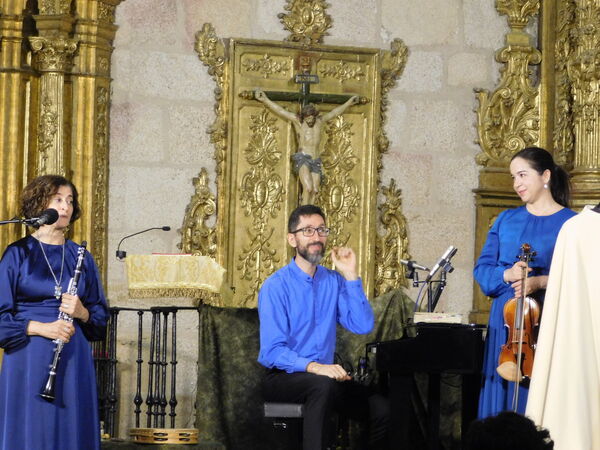En la iglesia de El Salvador de Aldeadávila de la Ribera