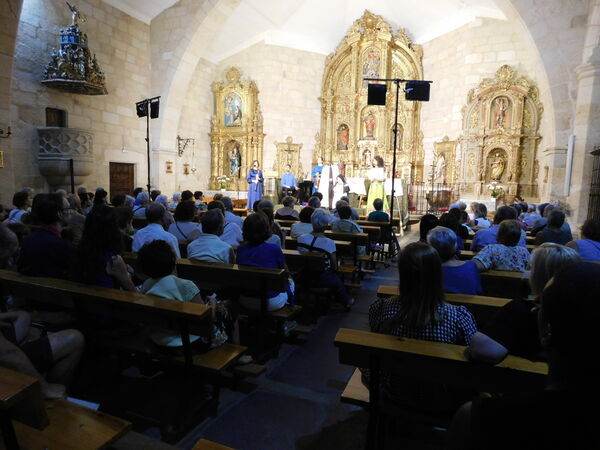 En la iglesia de El Salvador de Aldeadávila de la Ribera