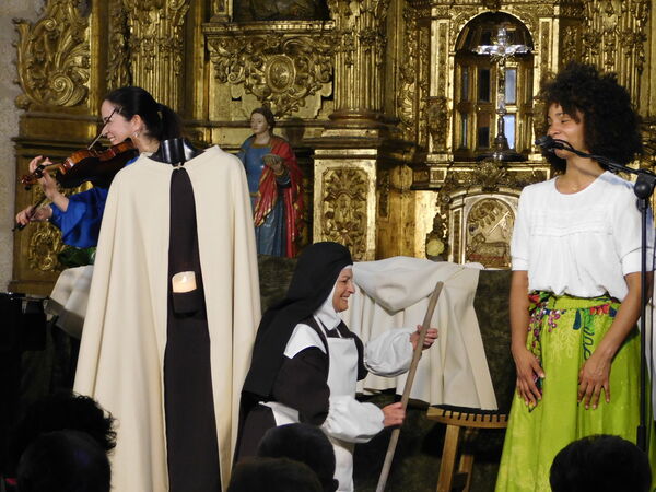 En la iglesia de El Salvador de Aldeadávila de la Ribera