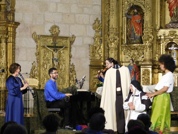 En la iglesia de El Salvador de Aldeadávila de la Ribera