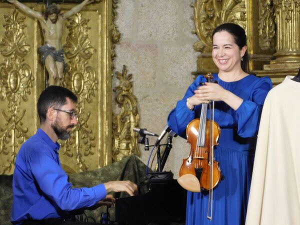 En la iglesia de El Salvador de Aldeadávila de la Ribera