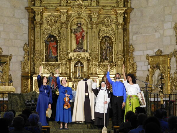 En la iglesia de El Salvador de Aldeadávila de la Ribera