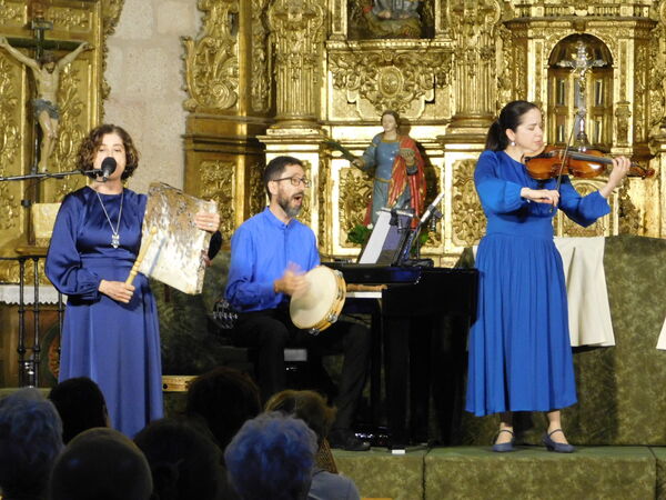 En la iglesia de El Salvador de Aldeadávila de la Ribera