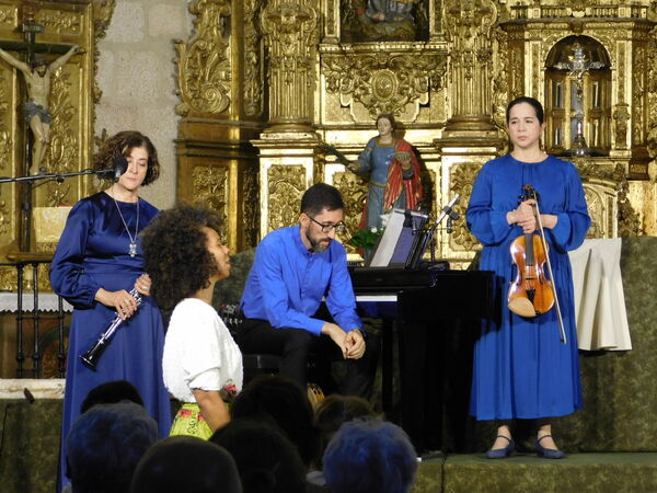 En la iglesia de El Salvador de Aldeadávila de la Ribera