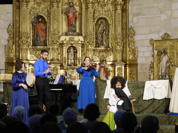 En la iglesia de El Salvador de Aldeadávila de la Ribera