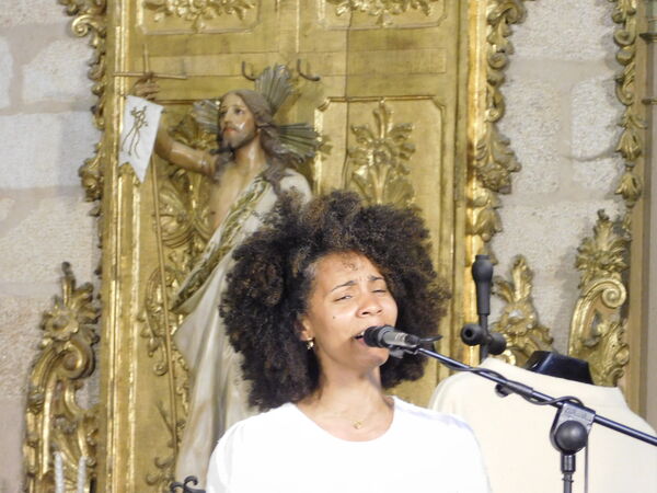 En la iglesia de El Salvador de Aldeadávila de la Ribera