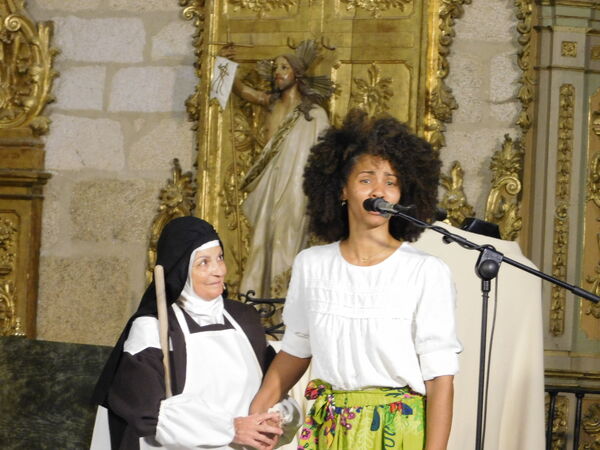 En la iglesia de El Salvador de Aldeadávila de la Ribera