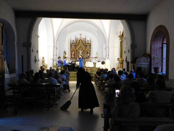 En la iglesia de la Asunción de Nuestra Señora de Alba de Yeltes