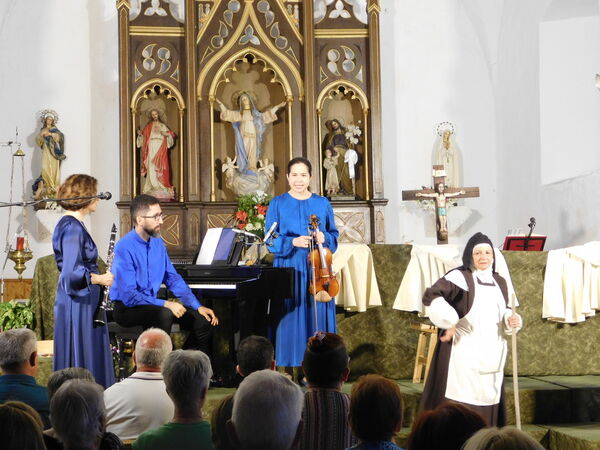 En la iglesia de la Asunción de Nuestra Señora de Alba de Yeltes