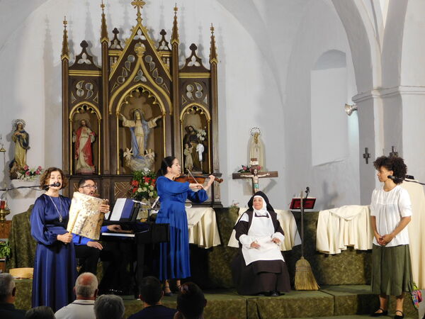 En la iglesia de la Asunción de Nuestra Señora de Alba de Yeltes