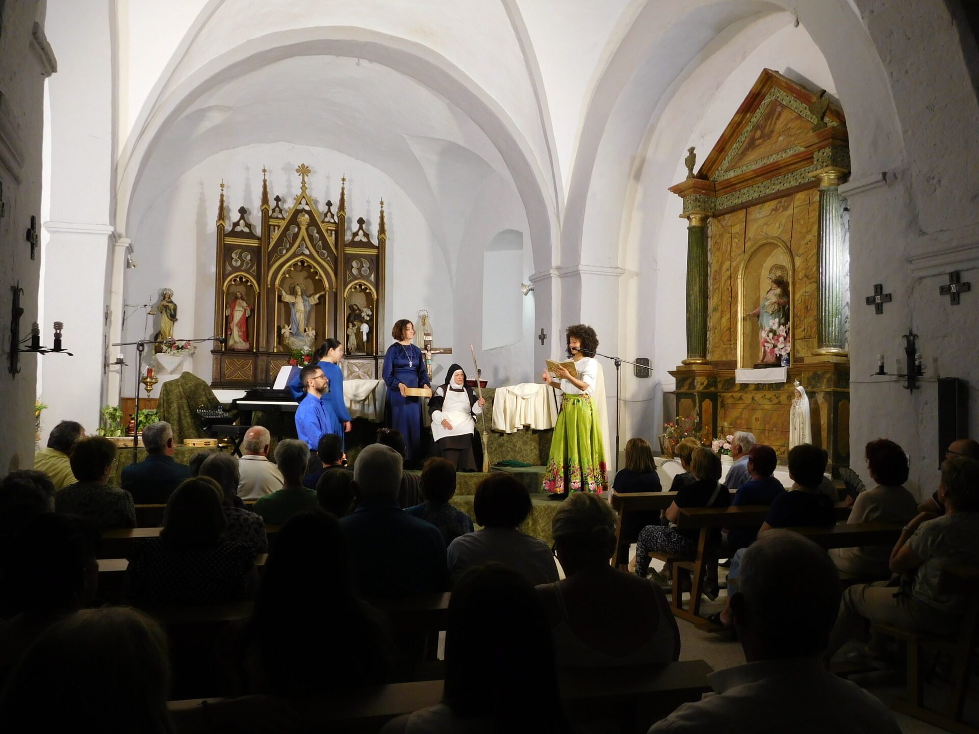 En la iglesia de la Asunción de Nuestra Señora de Alba de Yeltes
