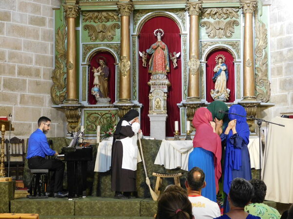 En la iglesia de la Asunción de Nuestra Señora de Robleda