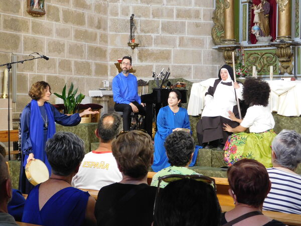 En la iglesia de la Asunción de Nuestra Señora de Robleda