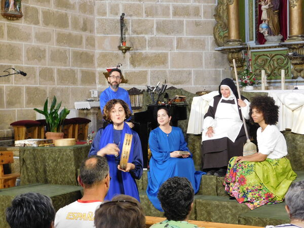 En la iglesia de la Asunción de Nuestra Señora de Robleda