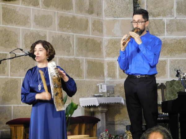 En la iglesia de la Asunción de Nuestra Señora de Robleda