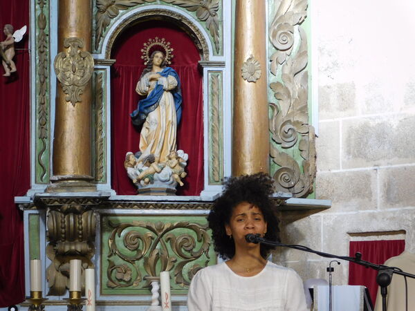 En la iglesia de la Asunción de Nuestra Señora de Robleda