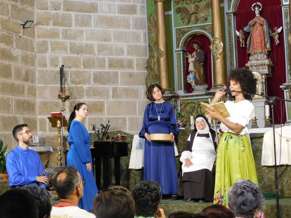 En la iglesia de la Asunción de Nuestra Señora de Robleda