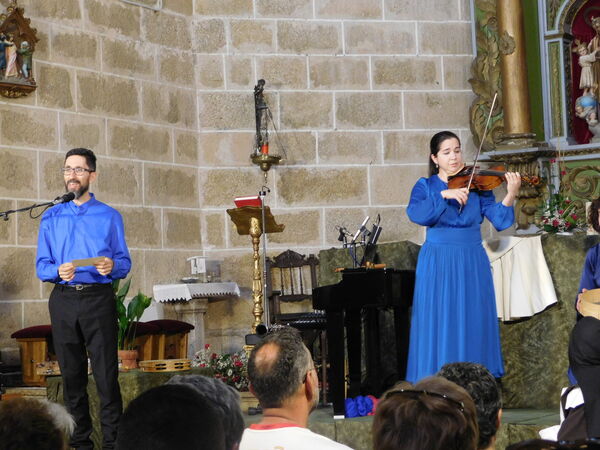 En la iglesia de la Asunción de Nuestra Señora de Robleda