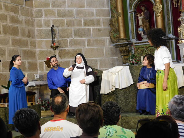 En la iglesia de la Asunción de Nuestra Señora de Robleda