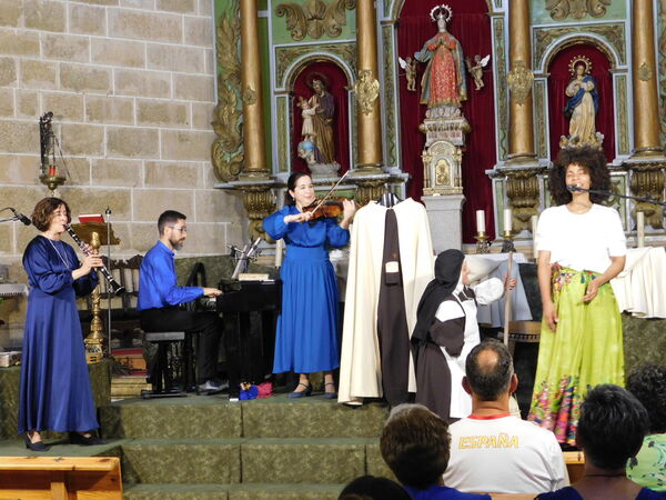 En la iglesia de la Asunción de Nuestra Señora de Robleda