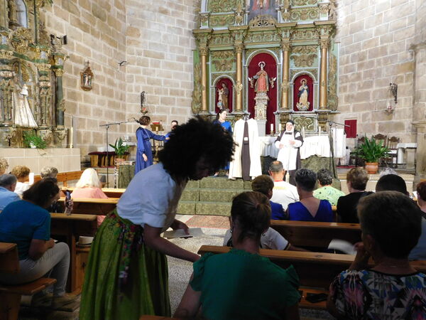 En la iglesia de la Asunción de Nuestra Señora de Robleda