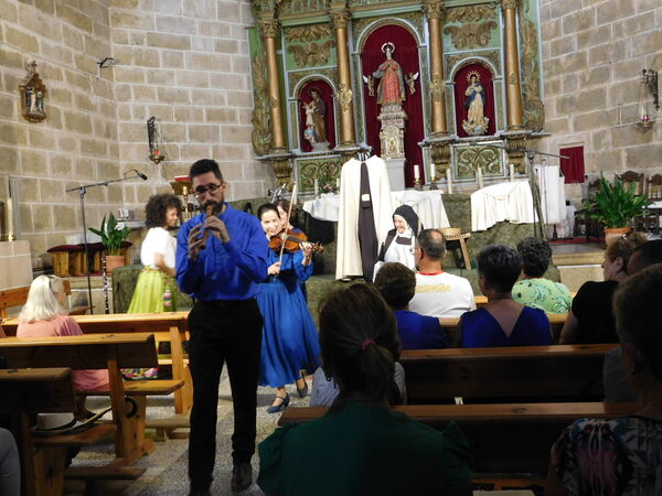 En la iglesia de la Asunción de Nuestra Señora de Robleda