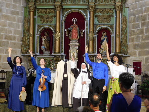 En la iglesia de la Asunción de Nuestra Señora de Robleda