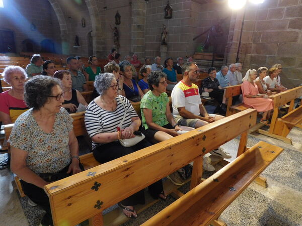 En la iglesia de la Asunción de Nuestra Señora de Robleda