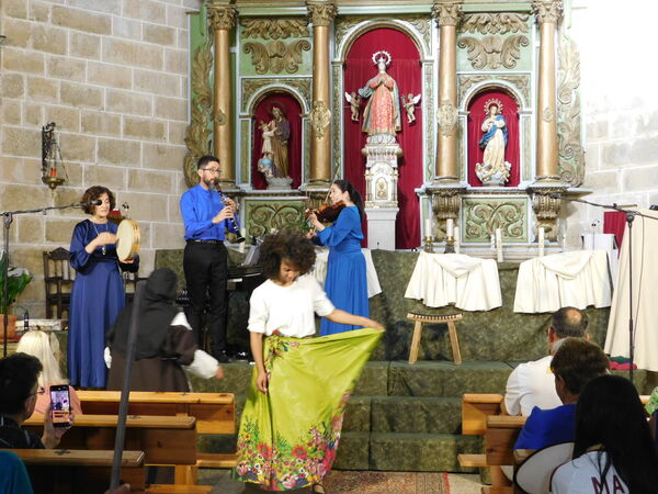 En la iglesia de la Asunción de Nuestra Señora de Robleda