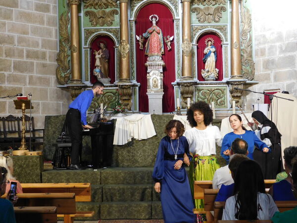 En la iglesia de la Asunción de Nuestra Señora de Robleda