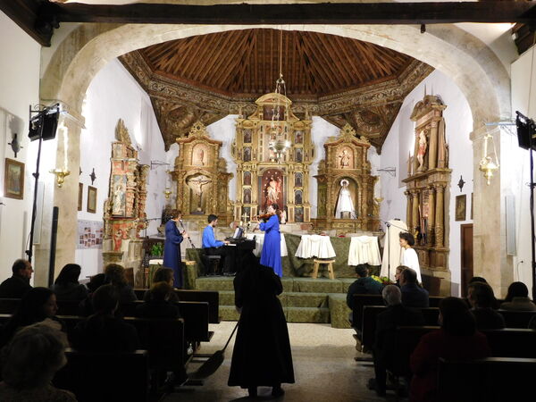 En la iglesia de La Degollación de San Juan Bautista de Puebla de Yeltes