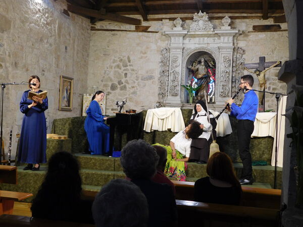 En la iglesia de Nuestra Señora de la Asunción de Boada