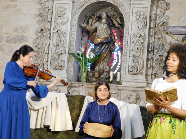 En la iglesia de Nuestra Señora de la Asunción de Boada