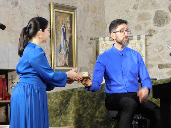 En la iglesia de Nuestra Señora de la Asunción de Boada